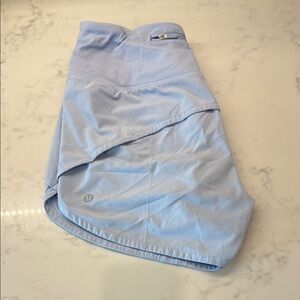 Lululemon Athletica Light Blue Athletic Shorts